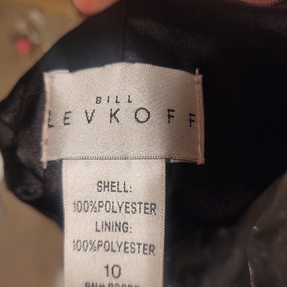 Bill Levkoff Black Long Dress - Picture 6 of 6